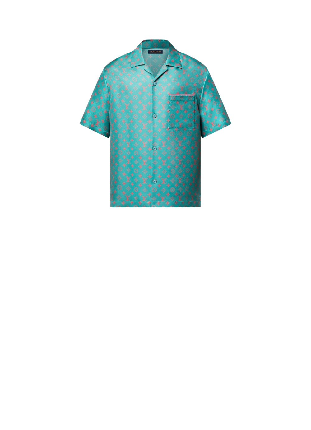 미러급레플리카사이트 | 명품레플리카 전문 쇼핑몰  | A퀄리티 - 모노그램 쇼트 슬리브드 실크 셔츠 &gt; 루이비통