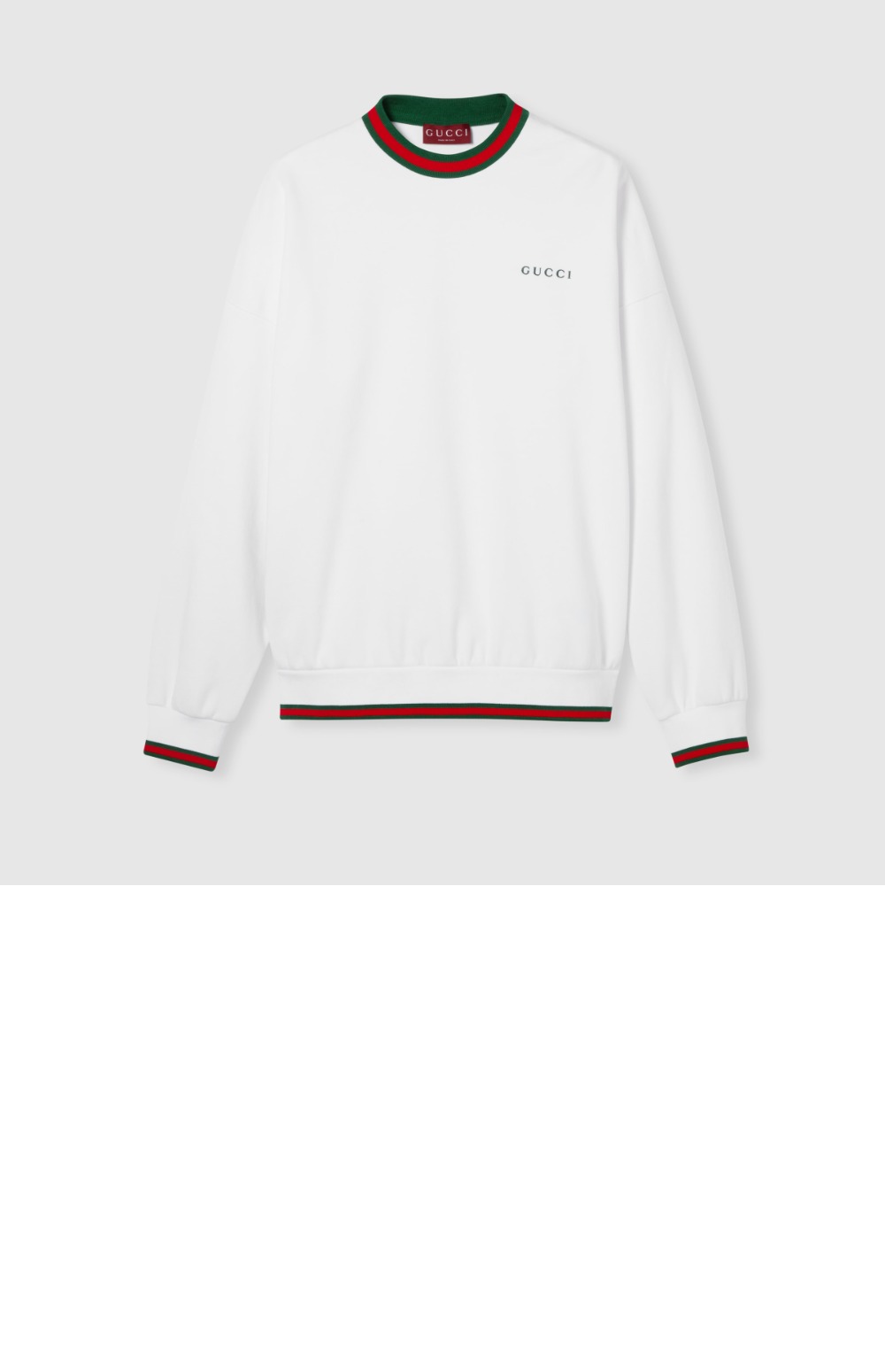 미러급레플리카사이트 | 명품레플리카 전문 쇼핑몰  | A퀄리티 - 웨빙 피케 스웨트셔츠 &gt; 구찌