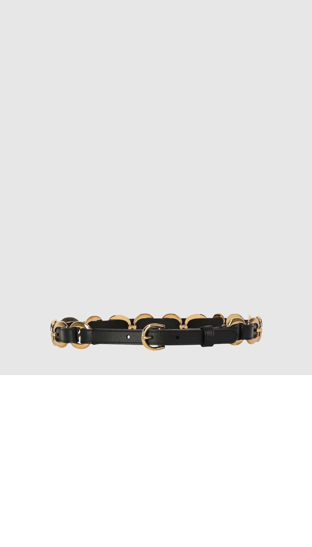 미러급레플리카사이트 | 명품레플리카 전문 쇼핑몰  | A퀄리티 - 체인 디테일 가죽 벨트 620688 > 구찌