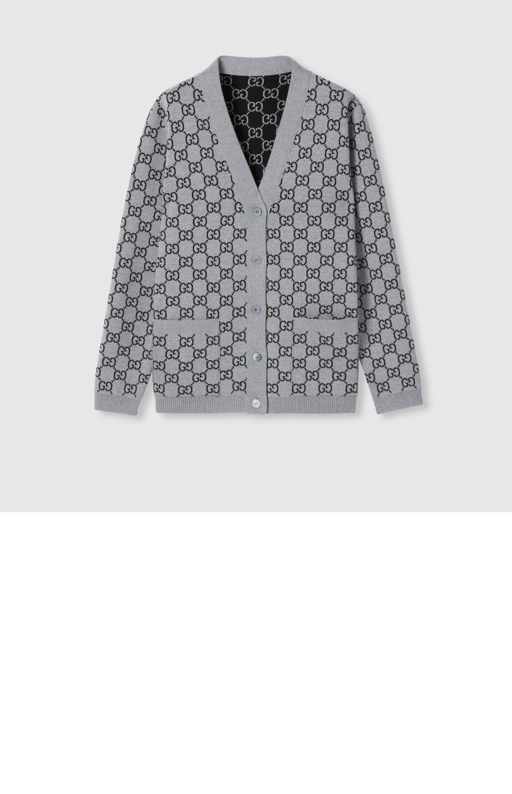 미러급레플리카사이트 | 명품레플리카 전문 쇼핑몰  | A퀄리티 - 리버서블 GG 울 자카드 가디건 &gt; 구찌