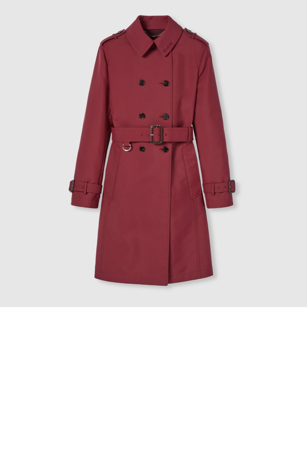 미러급레플리카사이트 | 명품레플리카 전문 쇼핑몰  | A퀄리티 - 더블 개버딘 트렌치 코트 > 구찌