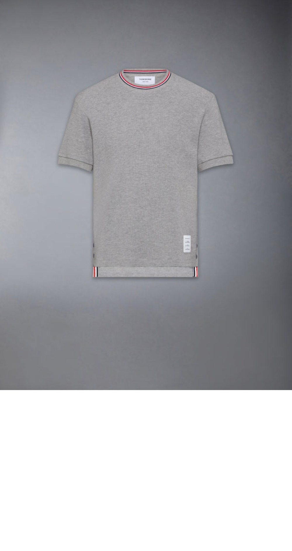 미러급레플리카사이트 | 명품레플리카 전문 쇼핑몰  | A퀄리티 - 코튼 와플 리브 커프 티 &gt; 톰브라운