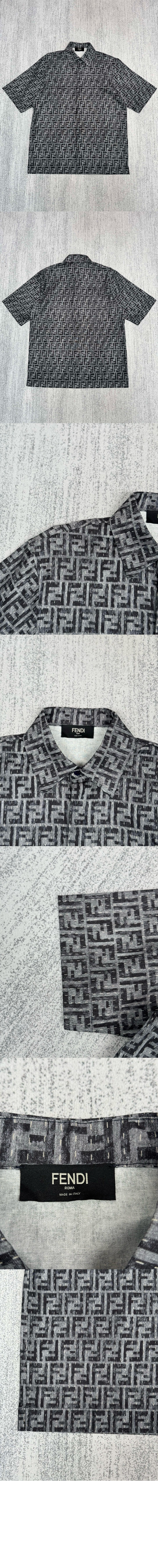 미러급레플리카사이트 | 명품레플리카 전문 쇼핑몰  | A퀄리티 - 탑스티치 블루 FF 데님 셔츠 &gt; 펜디