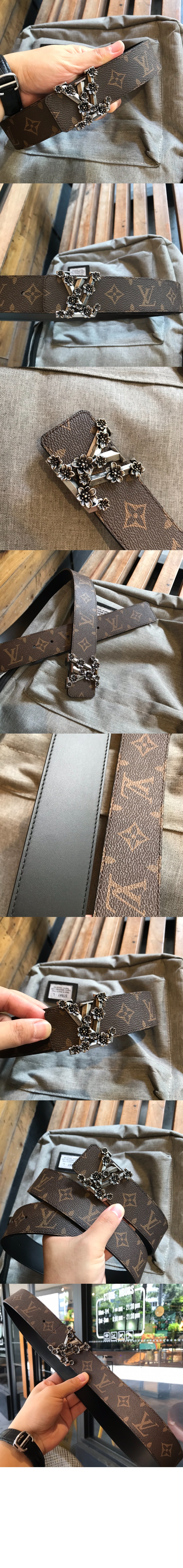 미러급레플리카사이트 | 명품레플리카 전문 쇼핑몰  | A퀄리티 - 파이러미드 플라워 양면 벨트 M0500U &gt; 루이비통
