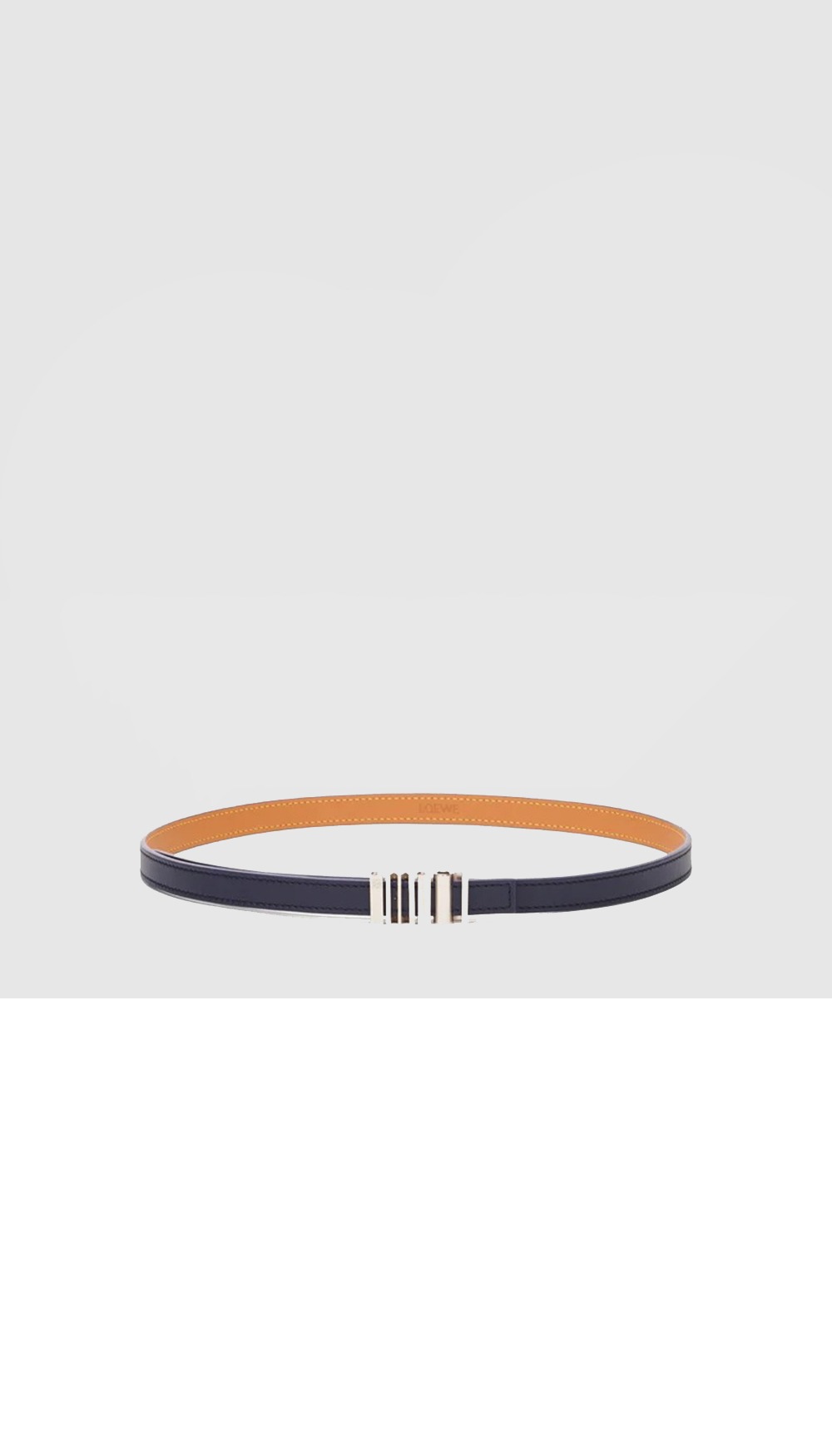 미러급레플리카사이트 | 명품레플리카 전문 쇼핑몰  | A퀄리티 - 클래식 송아지 가죽의 둥근 소프트 벨트 &gt; 로에베