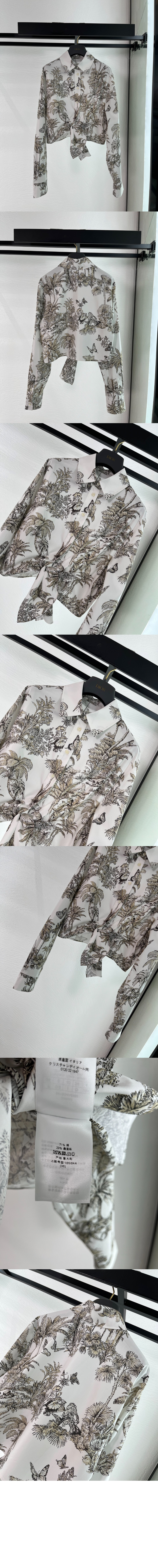 미러급레플리카사이트 | 명품레플리카 전문 쇼핑몰  | A퀄리티 - Dioriviera 타이 크롭 블라우스 > 디올