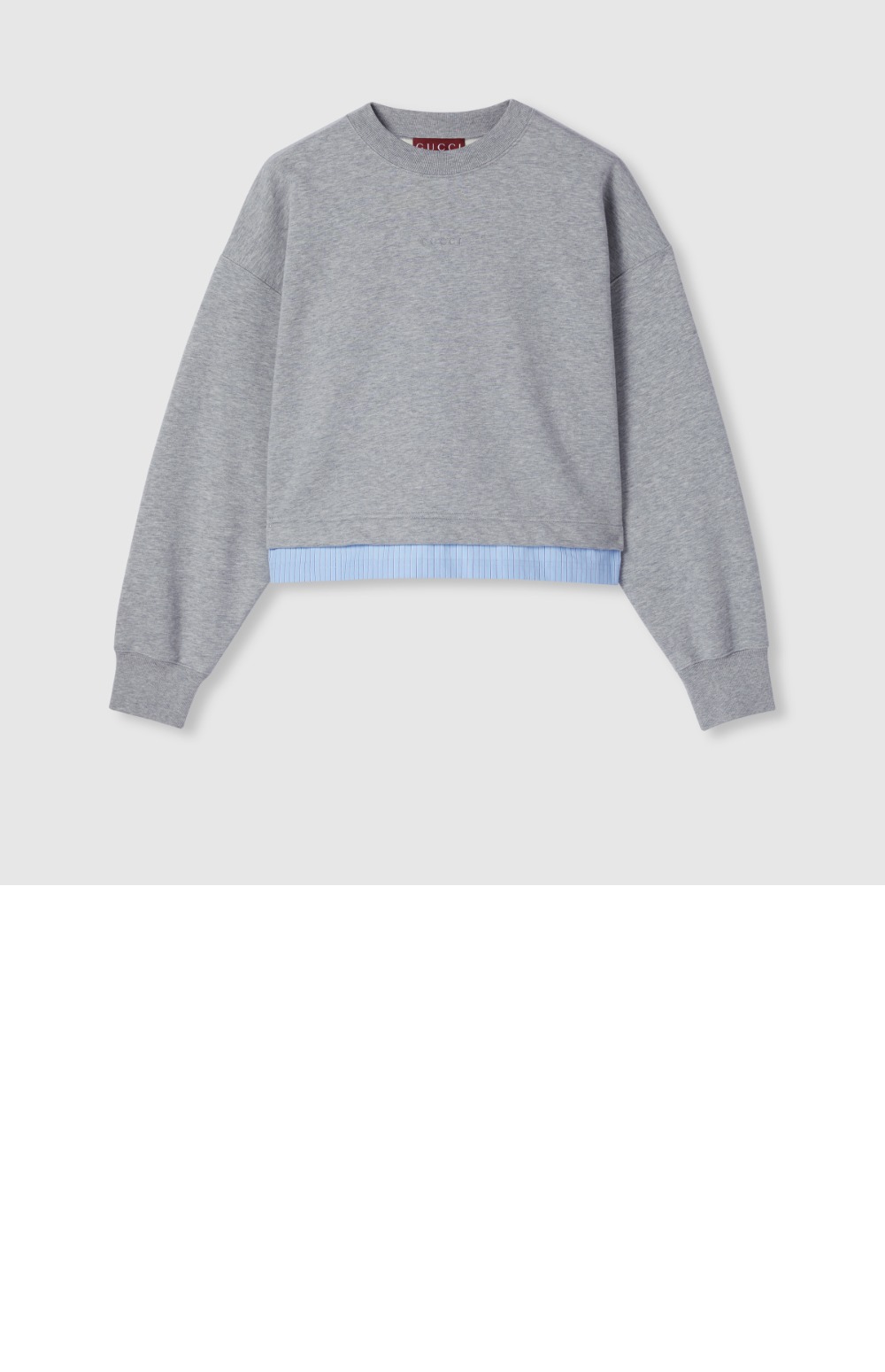 미러급레플리카사이트 | 명품레플리카 전문 쇼핑몰  | A퀄리티 - 자수 코튼 스웨트셔츠 &gt; 구찌