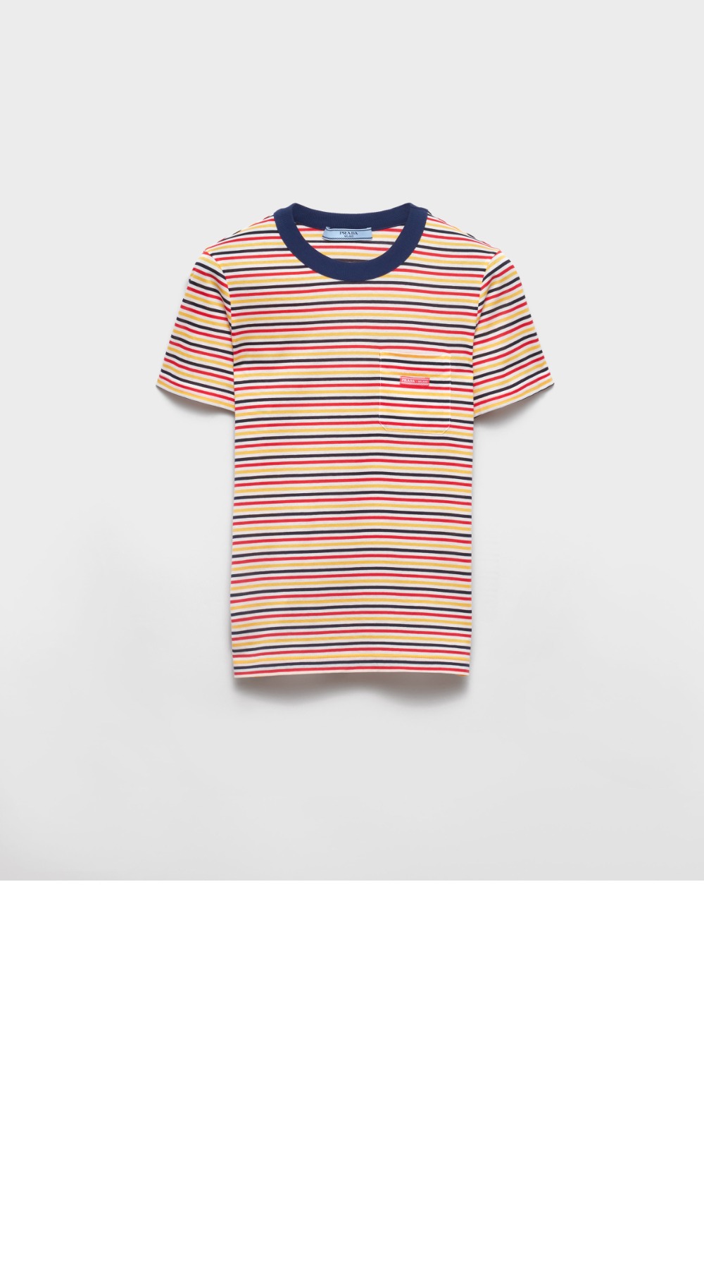 미러급레플리카사이트 | 명품레플리카 전문 쇼핑몰  | A퀄리티 - 스트라이프 라일 코튼 티셔츠 &gt; 프라다