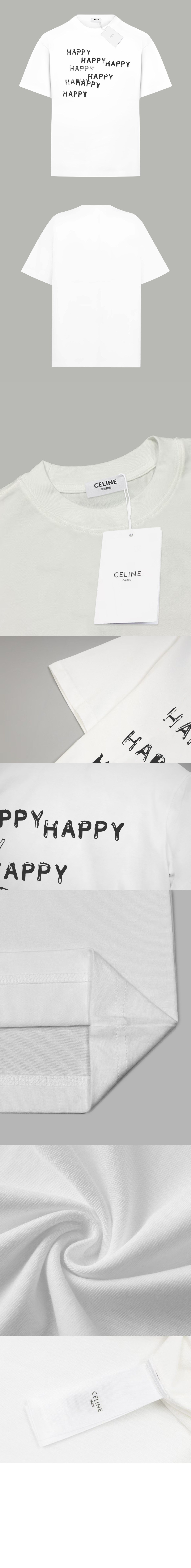 미러급레플리카사이트 | 명품레플리카 전문 쇼핑몰  | A퀄리티 - Happy Happy 루즈 코튼 저지 티셔츠 &gt; 셀린느