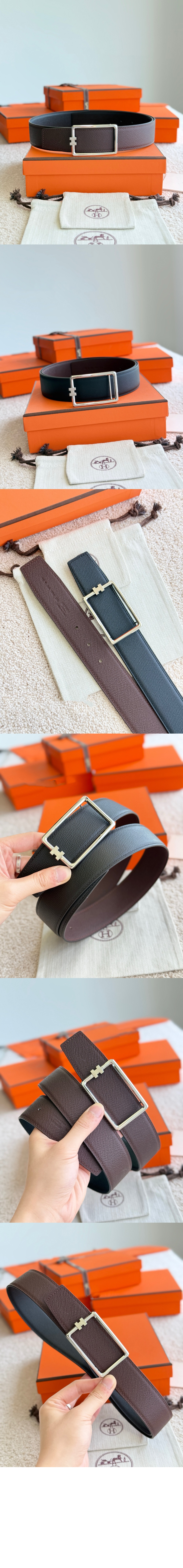 미러급레플리카사이트 | 명품레플리카 전문 쇼핑몰  | A퀄리티 - 튜브 H 버클 양면 가죽 벨트 &gt; 에르메스