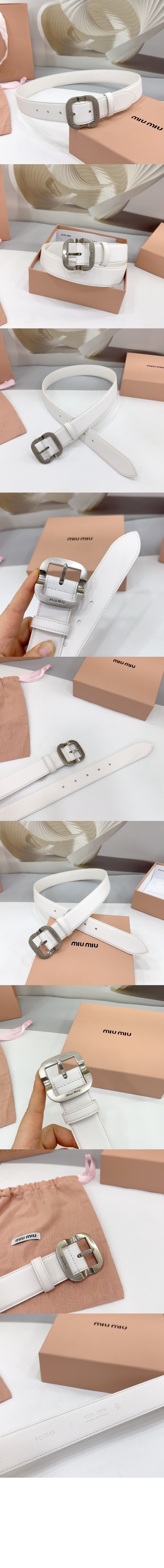 미러급레플리카사이트 | 명품레플리카 전문 쇼핑몰  | A퀄리티 - 가죽 벨트 5CC663 &gt; 미우미우