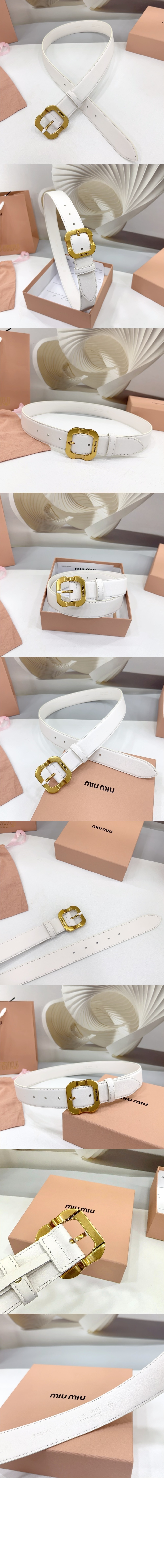 미러급레플리카사이트 | 명품레플리카 전문 쇼핑몰  | A퀄리티 - 가죽 벨트 5CC663 &gt; 미우미우