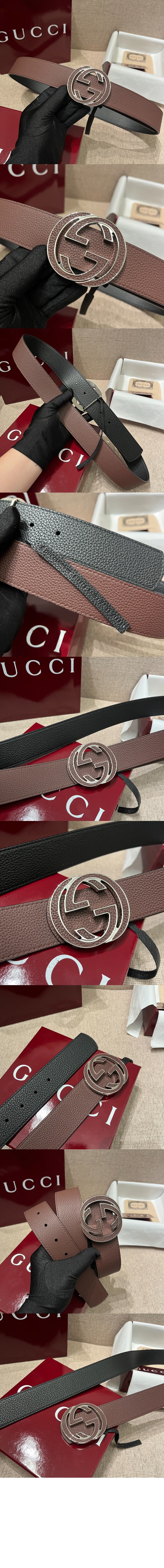 미러급레플리카사이트 | 명품레플리카 전문 쇼핑몰  | A퀄리티 - 인터로킹 G 버클 리버서블 벨트 812273 &gt; 구찌