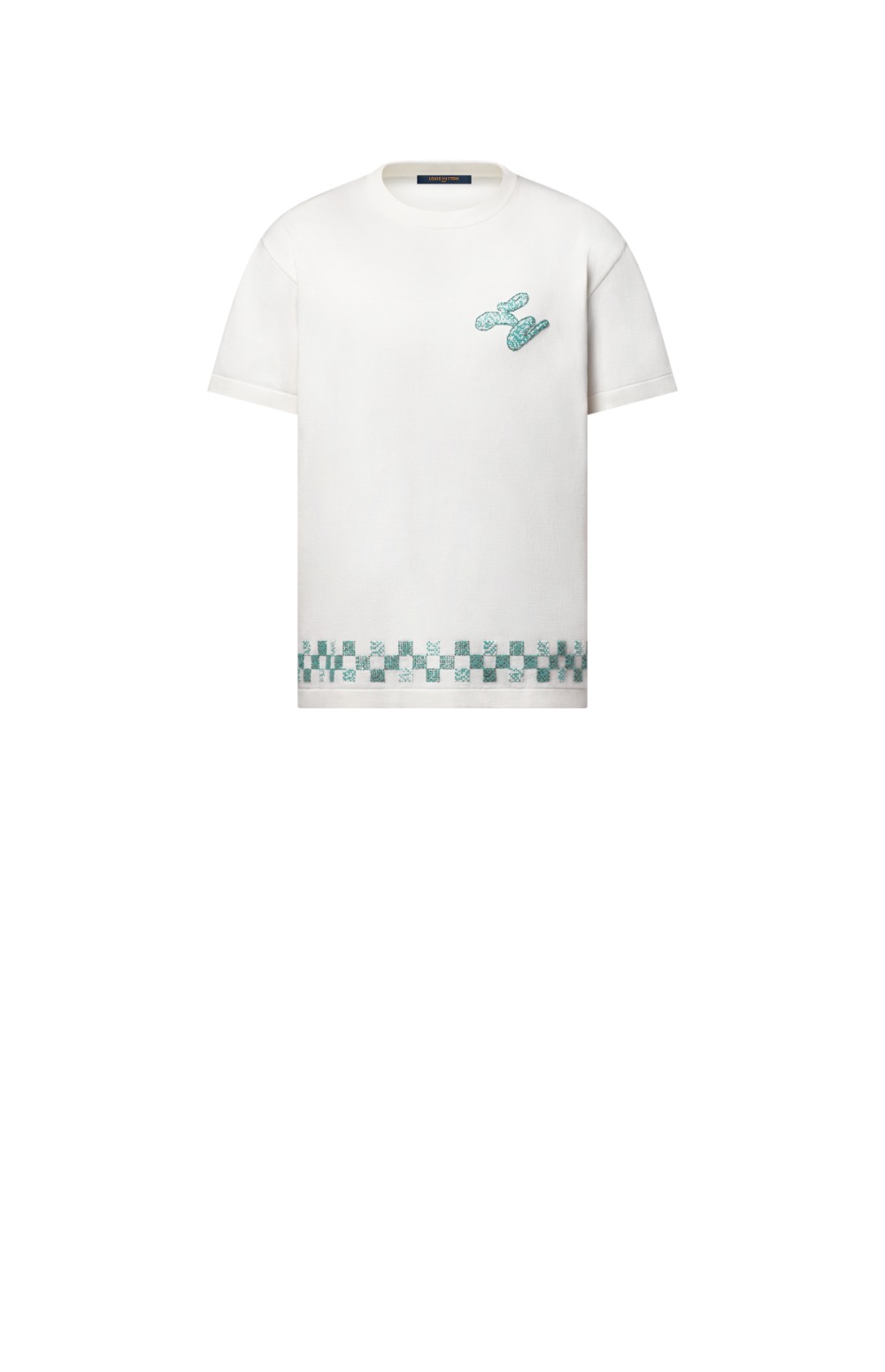 미러급레플리카사이트 | 명품레플리카 전문 쇼핑몰  | A퀄리티 - 엠벨리시드 쇼트 슬리브드 크루넥 &gt; 루이비통