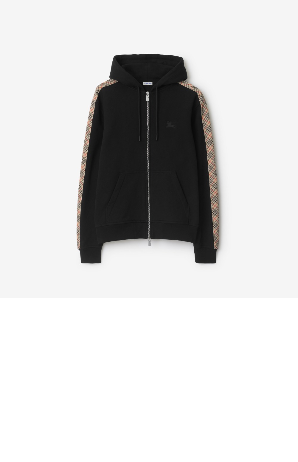 미러급레플리카사이트 | 명품레플리카 전문 쇼핑몰  | A퀄리티 - 체크 트리밍 코튼 지퍼 후디 &gt; 버버리