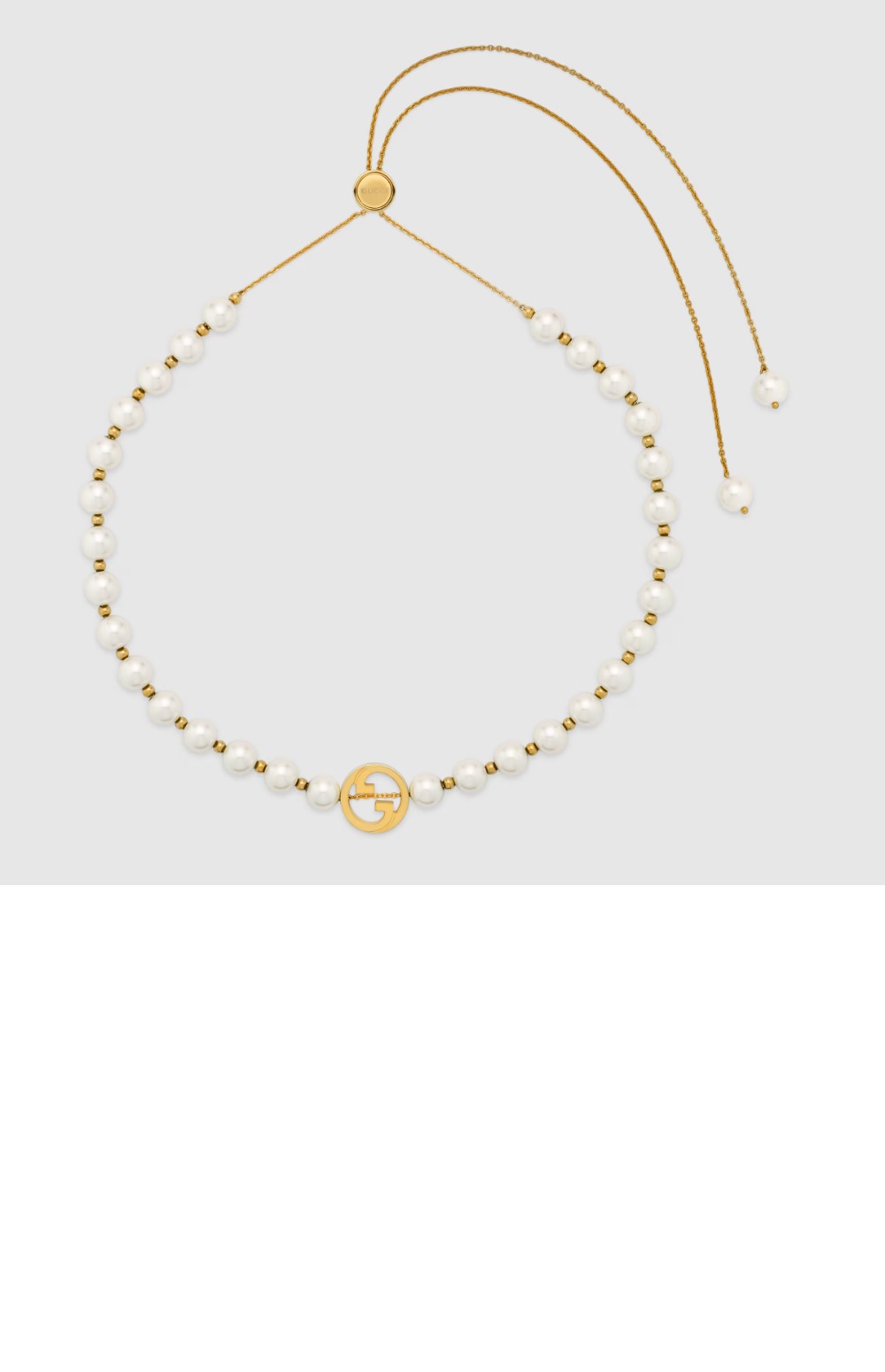 미러급레플리카사이트 | 명품레플리카 전문 쇼핑몰  | A퀄리티 - 인터로킹 펄 목걸이 839031 &gt; 구찌