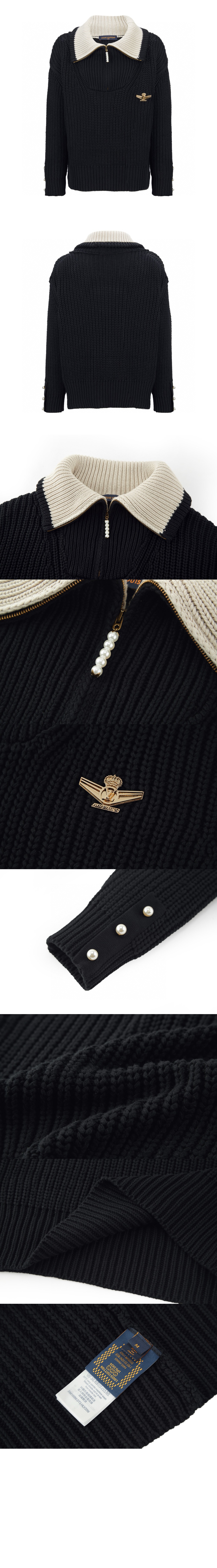 미러급레플리카사이트 | 명품레플리카 전문 쇼핑몰  | A퀄리티 - 청키 울 블렌드 하프 지퍼 풀오버 &gt; 루이비통