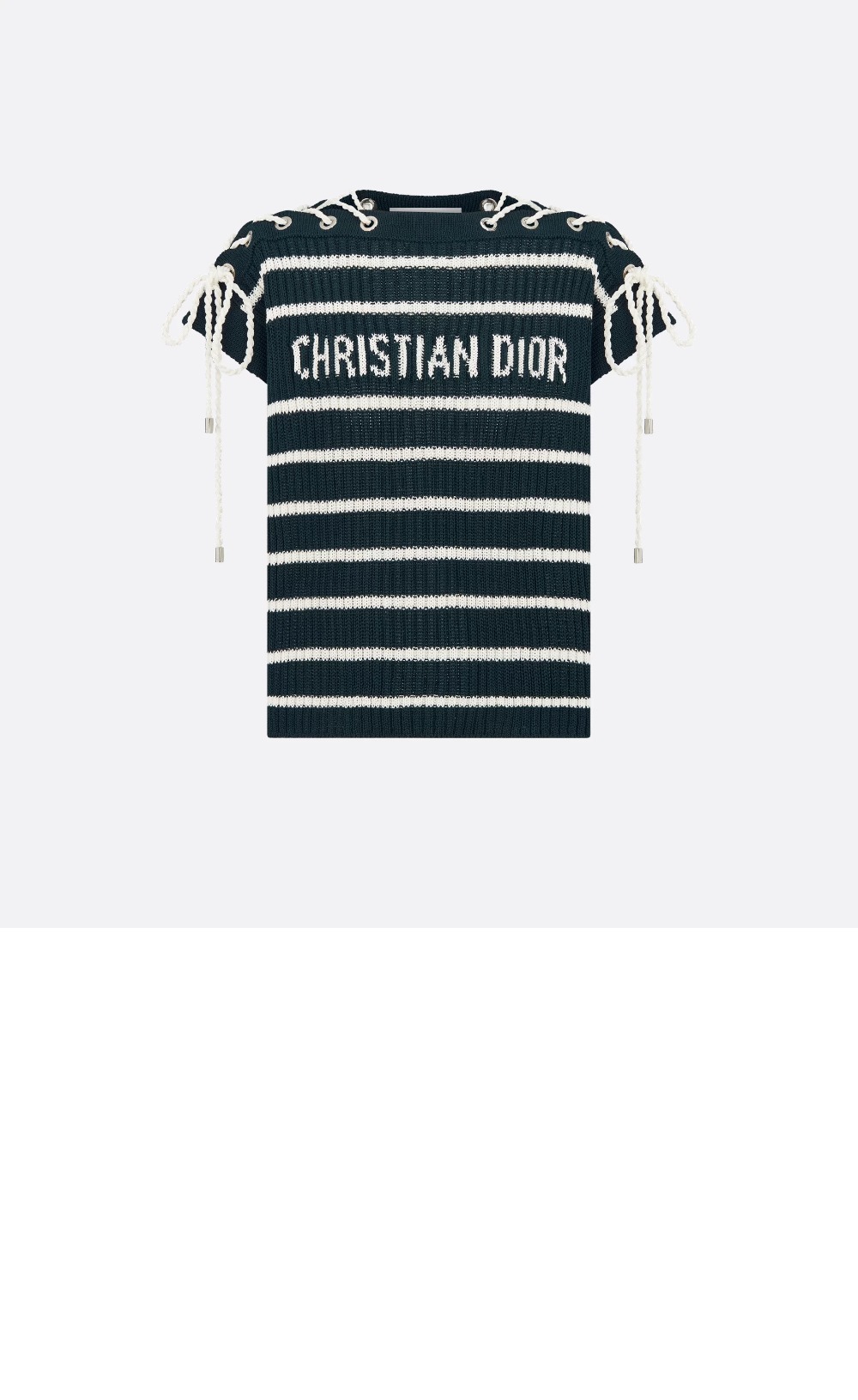 미러급레플리카사이트 | 명품레플리카 전문 쇼핑몰  | A퀄리티 - Dioriviera 레이스업 캡 슬리브 스웨터 &gt; 디올