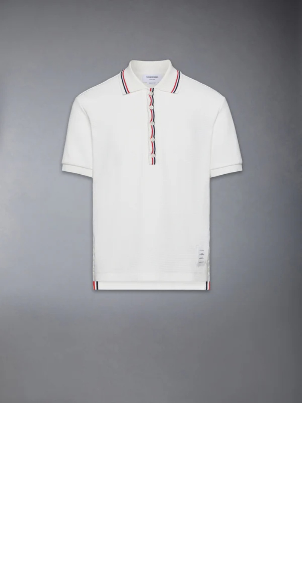 미러급레플리카사이트 | 명품레플리카 전문 쇼핑몰  | A퀄리티 - 코튼 와플 리브 커프 폴로 &gt; 톰브라운