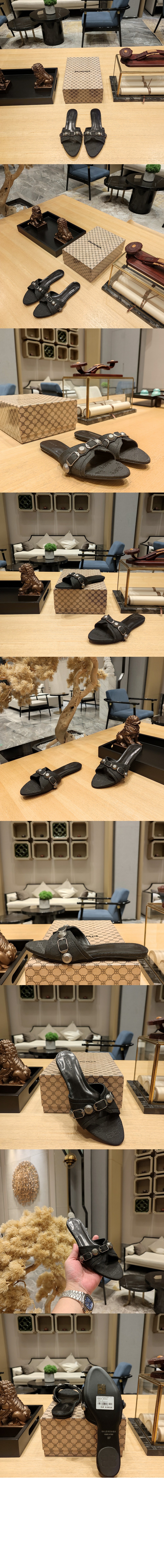 미러급레플리카사이트 | 명품레플리카 전문 쇼핑몰  | A퀄리티 - 로고패턴 자카드 샌들 브라운 707368 &gt; 발렌시아가