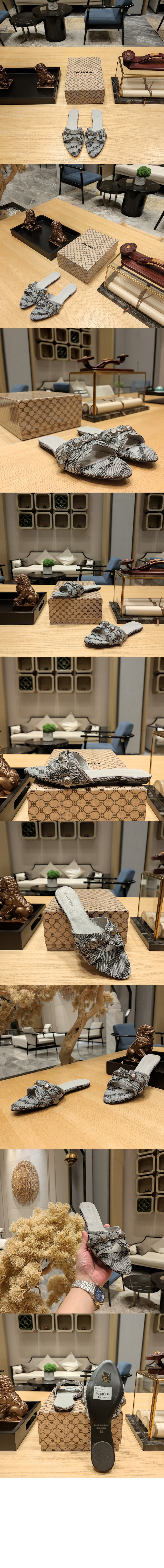 미러급레플리카사이트 | 명품레플리카 전문 쇼핑몰  | A퀄리티 - 로고패턴 자카드 샌들 브라운 707368 &gt; 발렌시아가