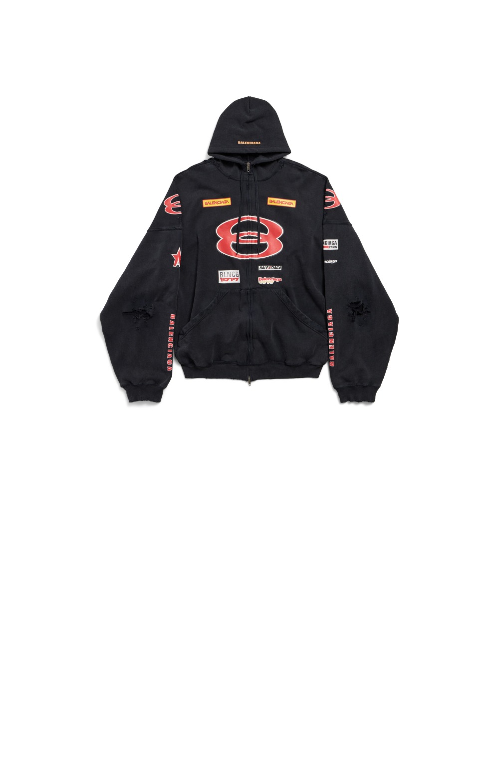 미러급레플리카사이트 | 명품레플리카 전문 쇼핑몰  | A퀄리티 - 스폰서 로고 라지 집업 후디 &gt; 발렌시아가