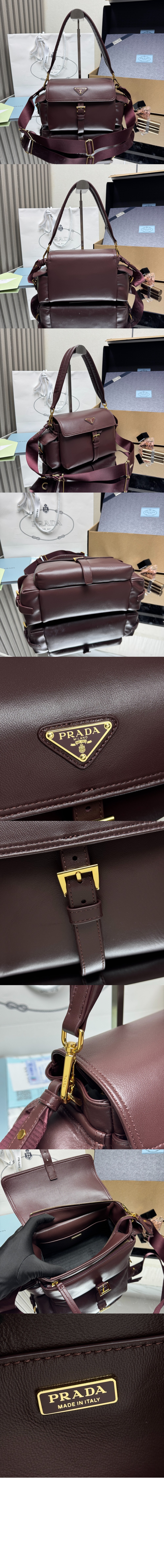 미러급레플리카사이트 | 명품레플리카 전문 쇼핑몰  | A퀄리티 - 익스플로어 미디엄 나파 가죽 숄더백 1BD394 &gt; 프라다