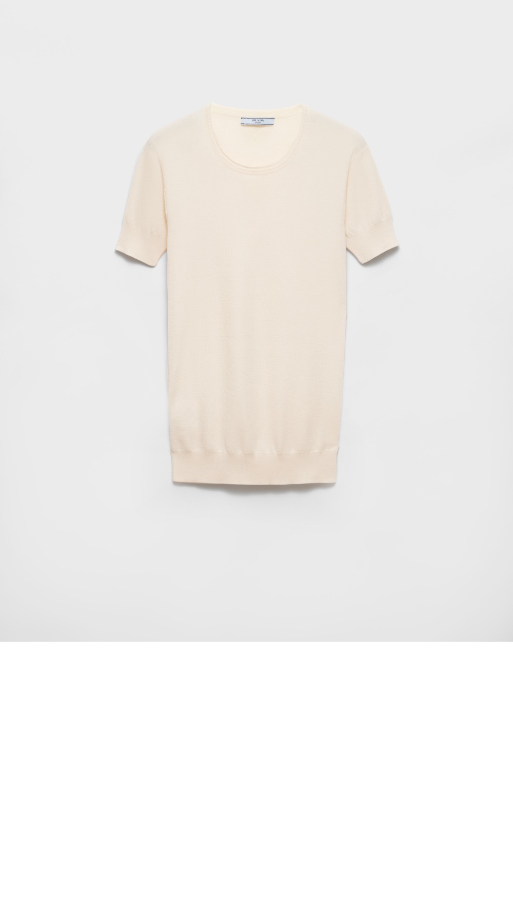 미러급레플리카사이트 | 명품레플리카 전문 쇼핑몰  | A퀄리티 - 실크와 코튼 크루넥 스웨터 > 프라다