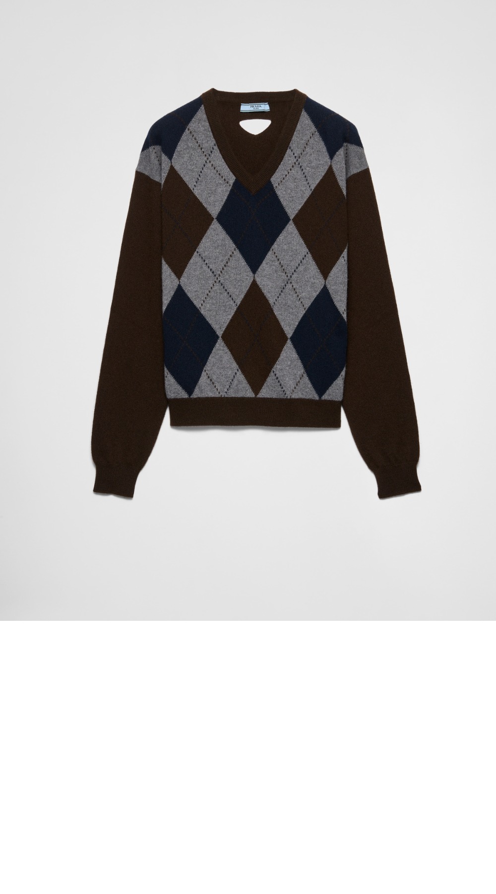 미러급레플리카사이트 | 명품레플리카 전문 쇼핑몰  | A퀄리티 - 브이넥 캐시미어 스웨터 &gt; 프라다