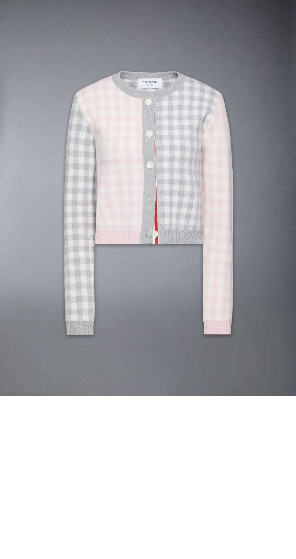 미러급레플리카사이트 | 명품레플리카 전문 쇼핑몰  | A퀄리티 - 펀믹스 깅엄 체크 자카드 메리노 울 카디건 > 톰브라운