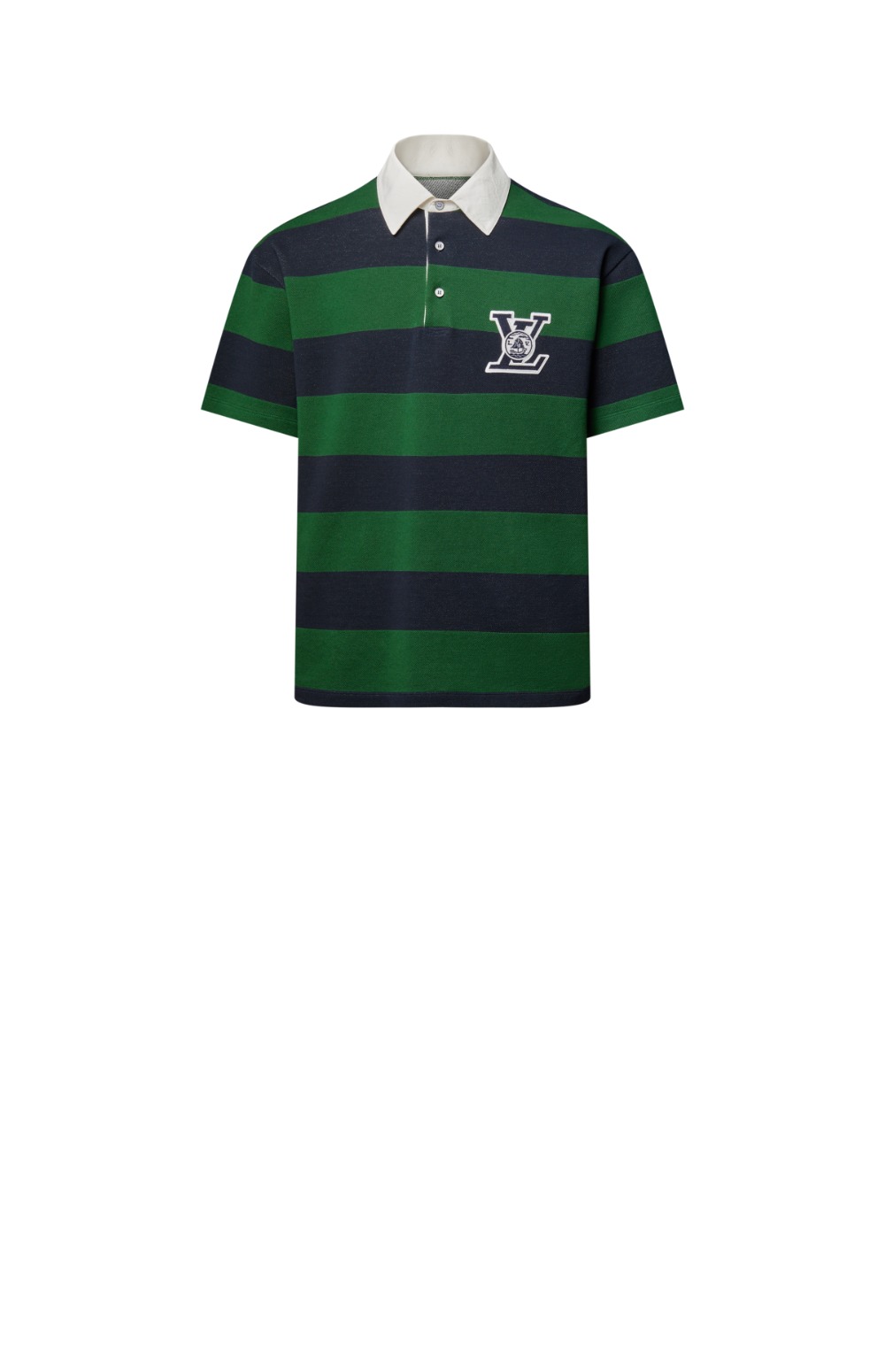 미러급레플리카사이트 | 명품레플리카 전문 쇼핑몰  | A퀄리티 - 스트라이프드 쇼트 슬리브드 폴로 셔츠 &gt; 루이비통