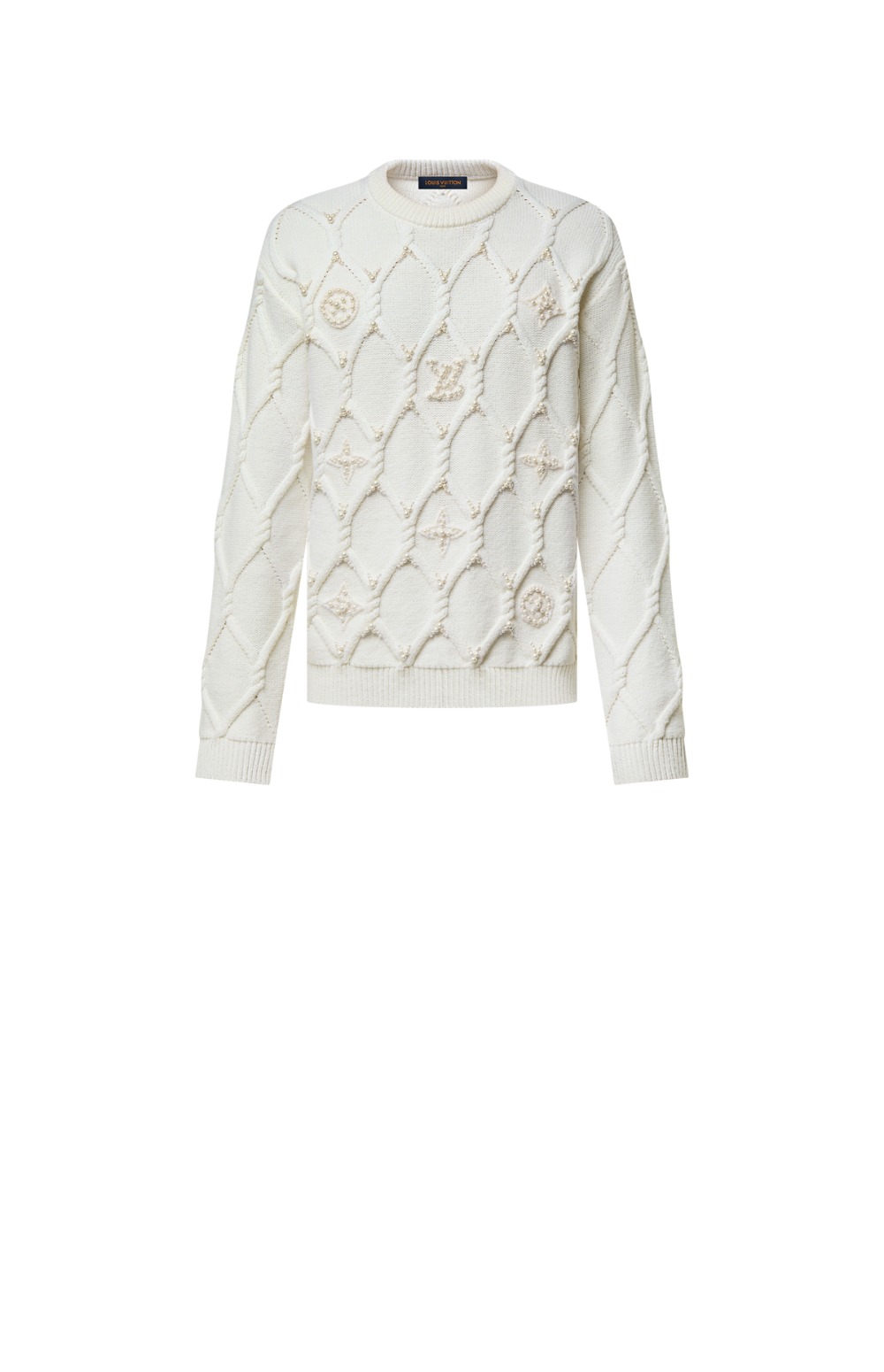 미러급레플리카사이트 | 명품레플리카 전문 쇼핑몰  | A퀄리티 - 엠벨리시드 케이블 니트 울 블렌드 풀오버 &gt; 루이비통