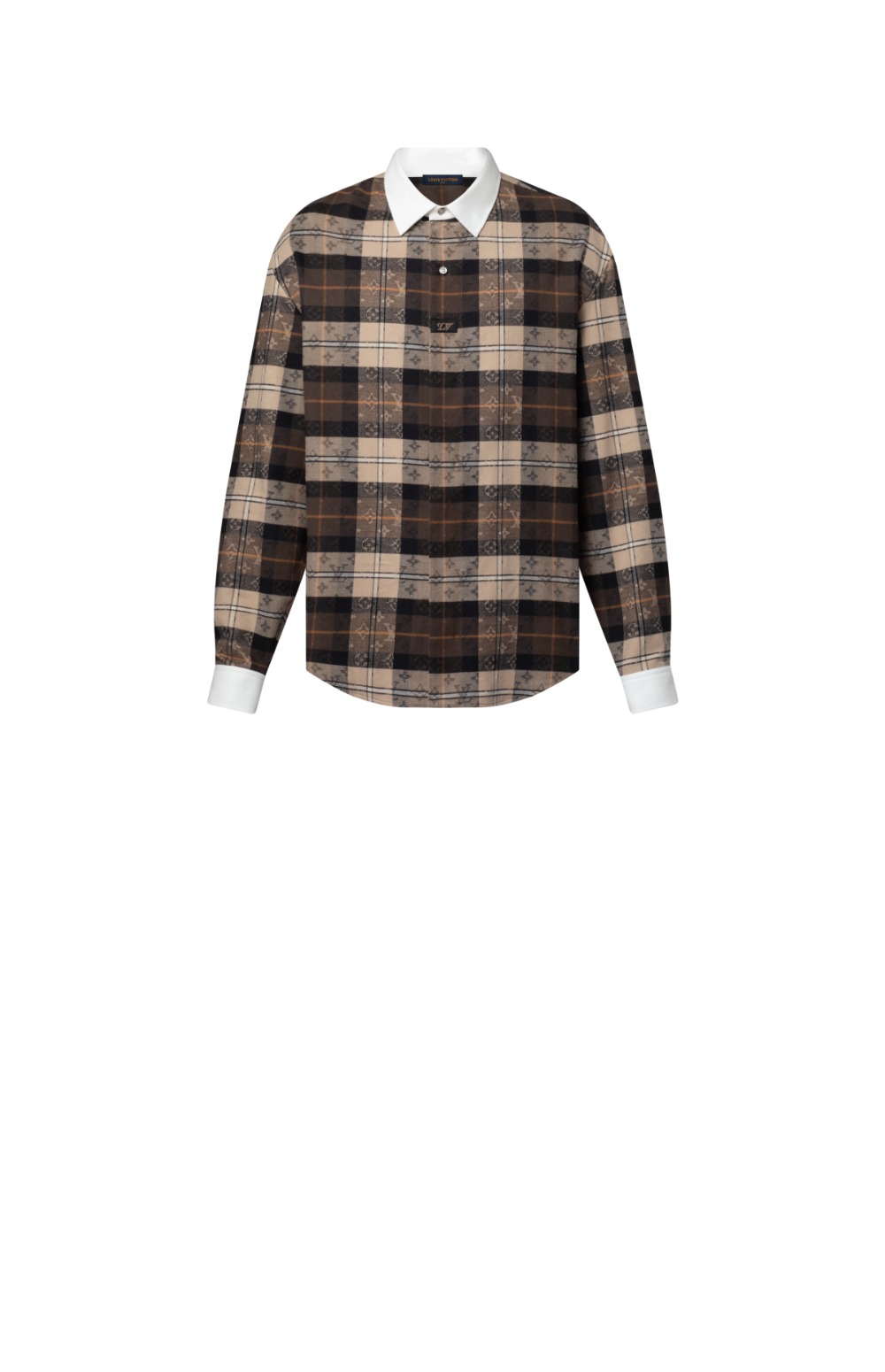 미러급레플리카사이트 | 명품레플리카 전문 쇼핑몰  | A퀄리티 - 모노그램 플란넬 롱 슬리브드 폴로 셔츠 &gt; 루이비통