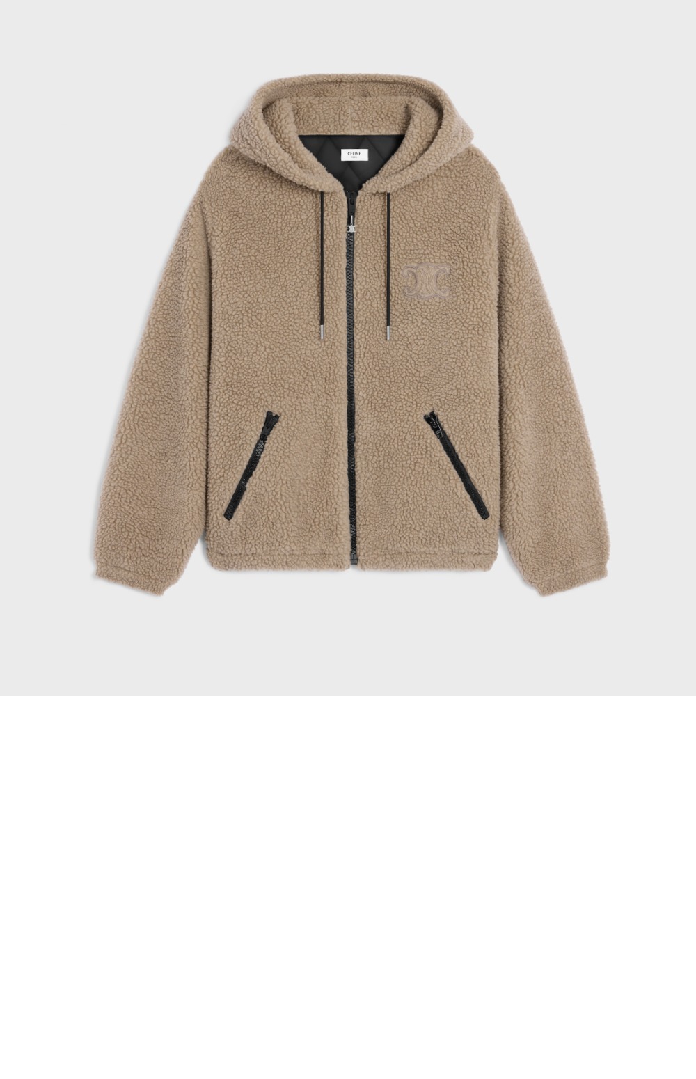 미러급레플리카사이트 | 명품레플리카 전문 쇼핑몰  | A퀄리티 - 후드 재킷 울 코튼 플리스 &gt; 셀린느