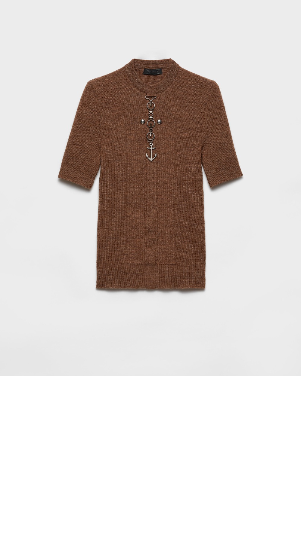 미러급레플리카사이트 | 명품레플리카 전문 쇼핑몰  | A퀄리티 - 스터드가 있는 울 크루넥 스웨터 &gt; 프라다