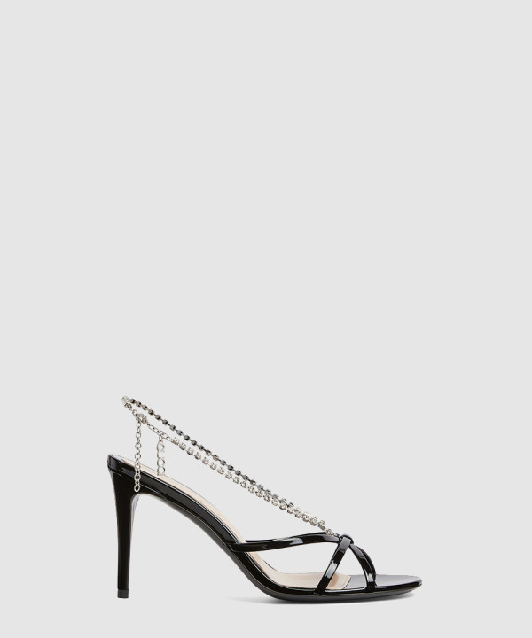 크리스탈 체인 샌들 794313
