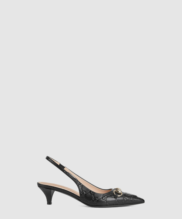 홀스빗 슬링백 펌프스 782407