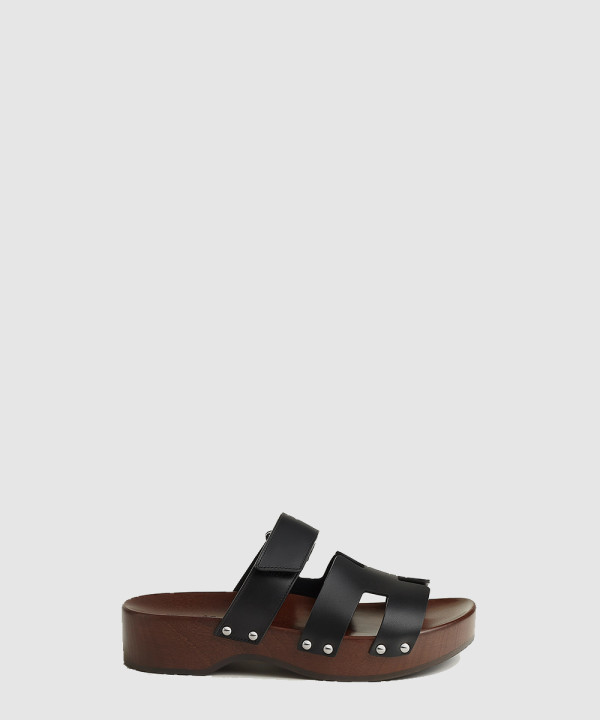 코스 클로그솔 샌들