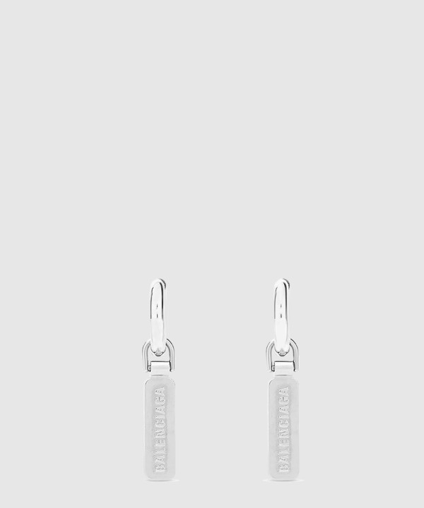 스케이트 태그 귀걸이 721714