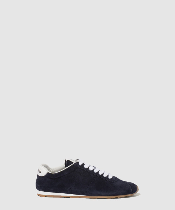 플룸 스웨이드 스니커즈 5E114E