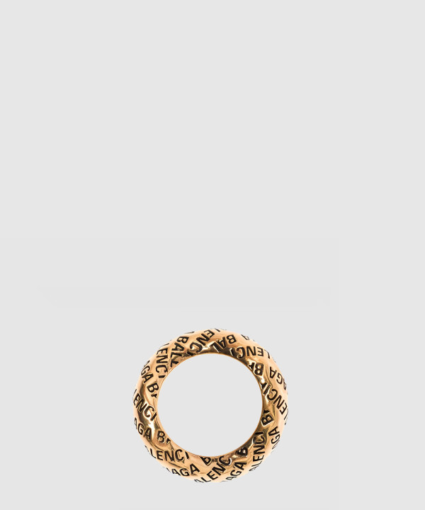 올오버 로고 루프 반지 702951