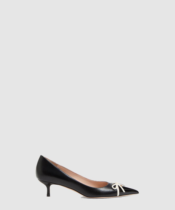 비포인티 페이턴트 레더 키드스킨 펌프스