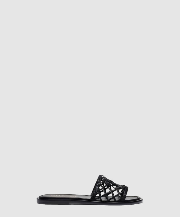 CC로고 뮬 슬리퍼 G46411