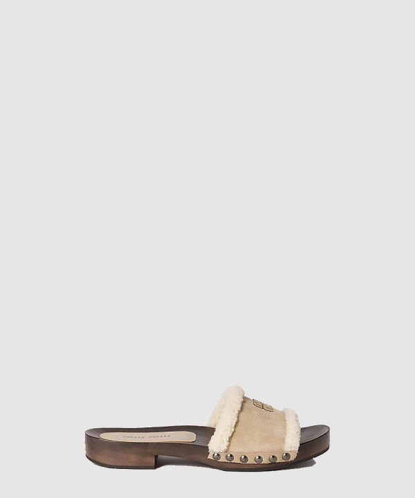 스웨이드 클로그 데저트 5Z505E