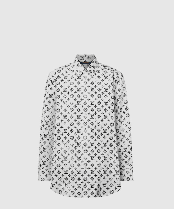 그래픽 모노그램 셔츠