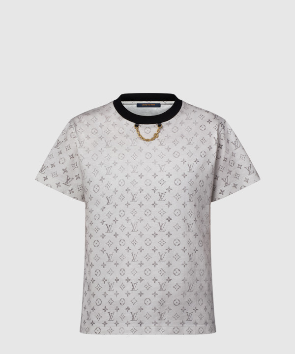 워시드 모노그램 티셔츠