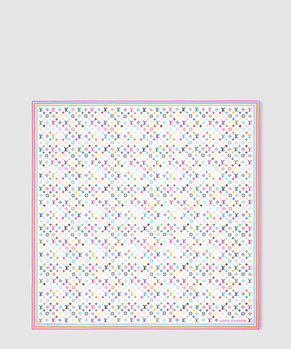 LV x TM 모노그램 멀티컬러 숄 M94974