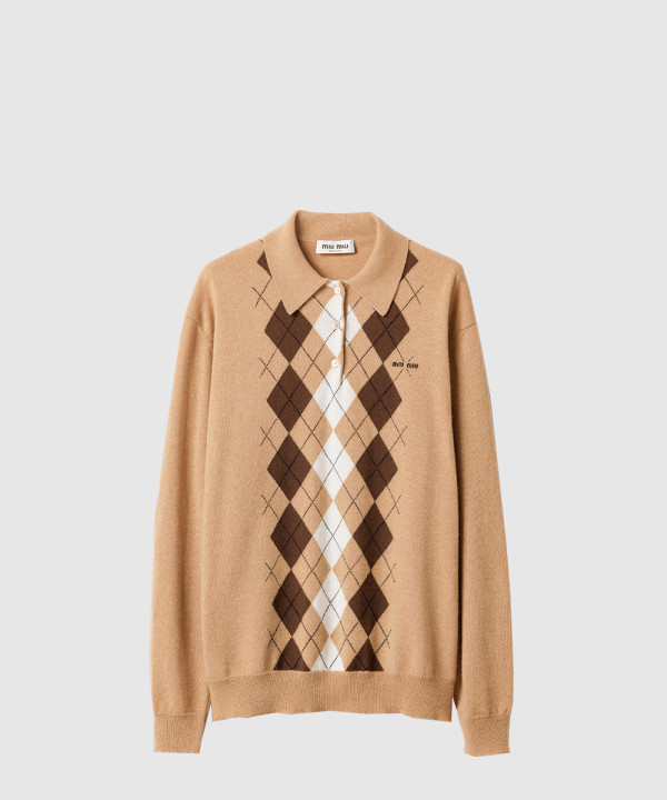 캐시미어 폴로 셔츠