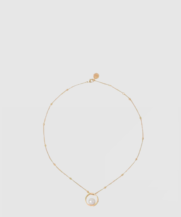 로고 체인 네크리스 5JC756